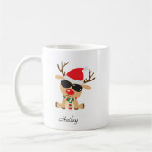 Mug Reindeer Cool personnalisé (Gauche)