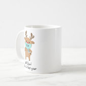 Mug Reindeer de Noël 2020 Oh Deer Not a Good Year (Devant gauche)
