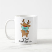 Mug Reindeer de Noël 2020 Oh Deer Not a Good Year (Gauche)