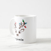 Mug Reindeer Personnalisé Noël (Devant gauche)