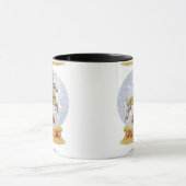 Mug Reindeer snow globe (Centre)