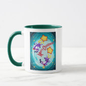 Mug REINDEER SWING ON A STAR par Jeff Willis Art (Gauche)