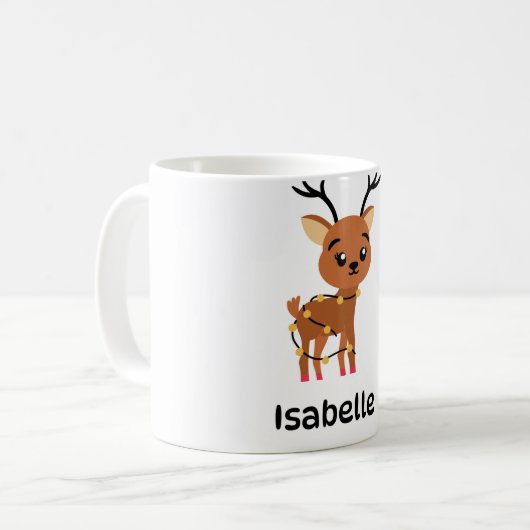 Mug Reinder de Noël (Devant gauche)
