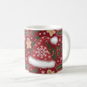Mug Reinder et Holly Christmas Design (Devant droit)
