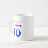 Mug Reine 10 (Devant gauche)