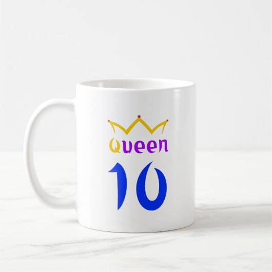 Mug Reine 10 (Gauche)