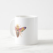 Mug Reine Abeille Avec Couronne (Devant gauche)