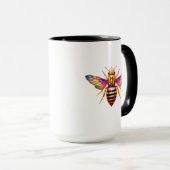Mug Reine Abeille Avec Couronne (Devant droit)