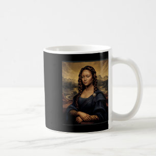 Mug Reine africaine d'histoire noire Mona Lisa noire