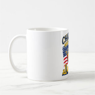 Mug Reine Charlotte Caroline du Nord Vintage Skyline C