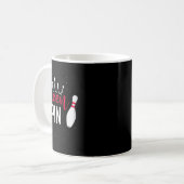 Mug Reine Chemise à noeud Bowler Ligue de quilles pour (Devant gauche)