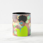 Mug Reine dansante. (Centre)
