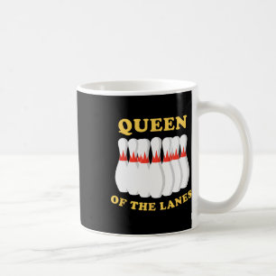 Mug Reine De Bowling Des Lanes Filles Ou Femmes