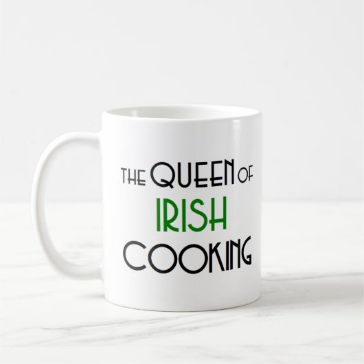 Mug reine de cuisine irlandaise (Gauche)
