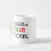 Mug reine de cuisine italienne (Devant gauche)