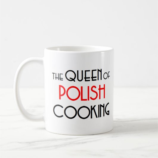 Mug reine de cuisine polonaise (Gauche)
