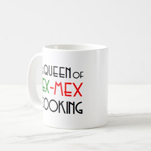 Mug reine de cuisine tex-mex (Devant gauche)