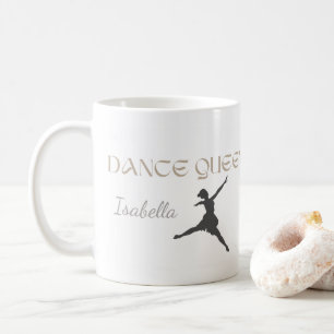 Mug Reine de Danse Personnalisée, Cadeau ou Elle, Ball