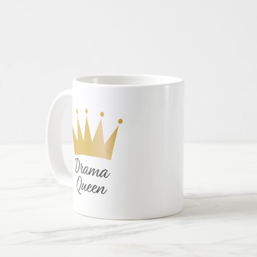 Mug Reine de drame (Devant gauche)