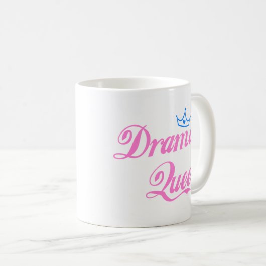 Mug Reine de drame (Devant droit)