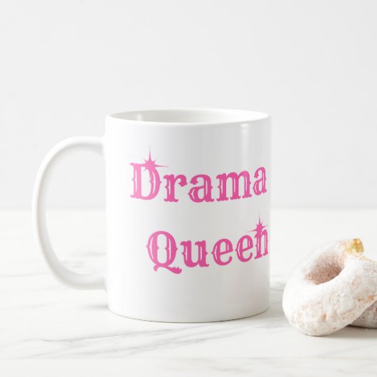 Mug Reine de drame (Avec donut)