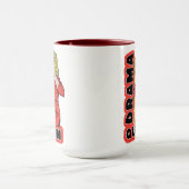 Mug Reine de drame parce que tout m'excite trop (Centre)