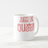 Mug Reine de jonglage féminin (Devant droit)