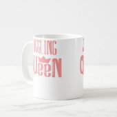 Mug Reine de jonglage féminin (Devant gauche)