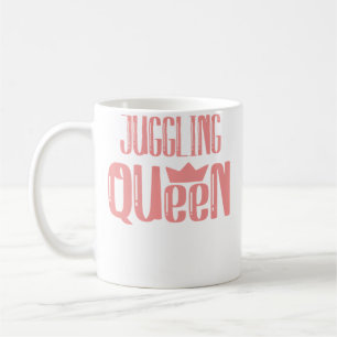 Mug Reine de jonglage féminin