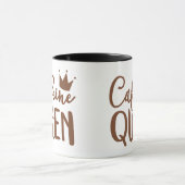 Mug Reine de la caféine (Centre)