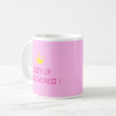 Mug Reine de la Couronne (Devant gauche)