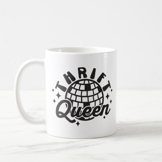 Mug Reine de la friperie (Gauche)