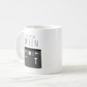 Mug Reine de la friteuse à air (Devant gauche)