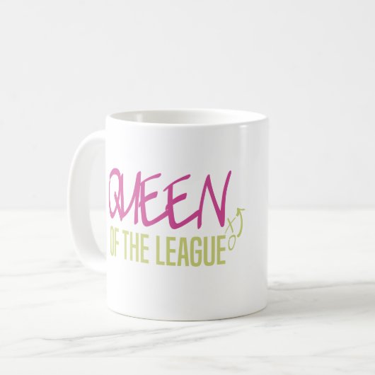 Mug Reine de la ligue (Devant gauche)