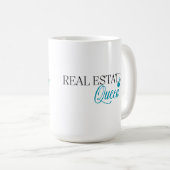 Mug Reine de l'immobilier (Devant droit)