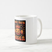 Mug Reine de maïs de bonbons d'Halloween Design Vector (Devant droit)