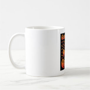 Mug Reine de maïs de bonbons d'Halloween Design Vector
