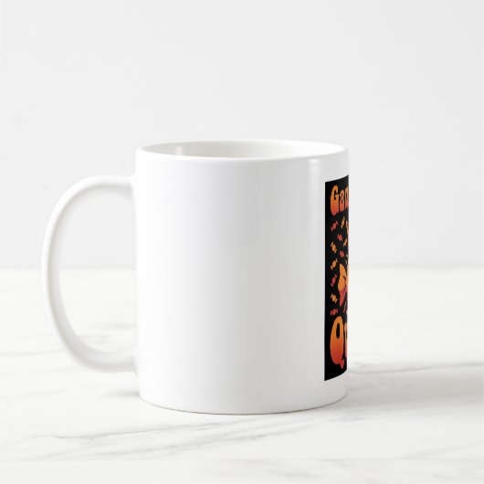 Mug Reine de maïs de bonbons d'Halloween Design Vector (Gauche)