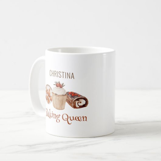 Mug Reine de Noël (Devant gauche)