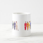 Mug Reine de Pantsuit de Hillary Clinton (Centre)