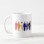 Mug Reine de Pantsuit de Hillary Clinton (Gauche)