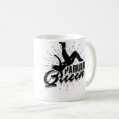 Mug Reine de Parkour - Parkour (Devant droit)
