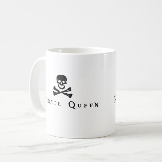Mug Reine de pirate (Devant gauche)
