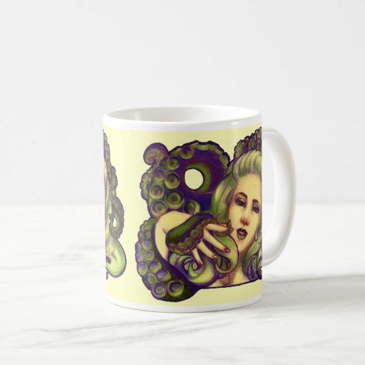 Mug Reine de poulpe (Devant droit)