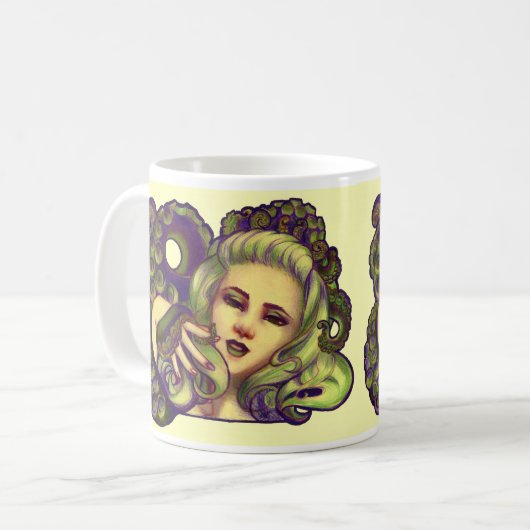 Mug Reine de poulpe (Devant gauche)