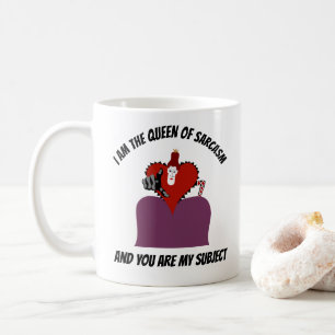 Mug Reine de Sarcasme