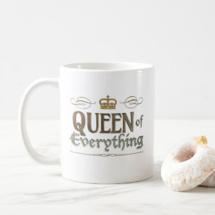 Mug REINE de tout Médiéval Royal Fête des Mères