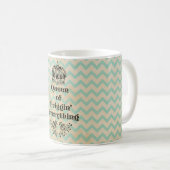 Mug Reine de tout simplement (Devant droit)