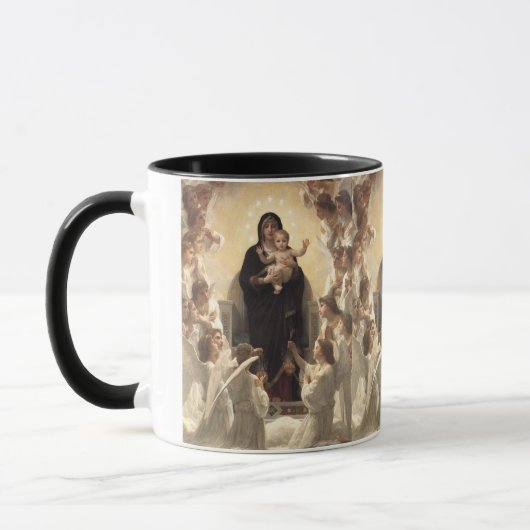 Mug Reine des Anges Regina Angelorum par Bouguereau (Gauche)