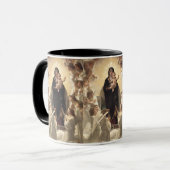 Mug Reine des Anges Regina Angelorum par Bouguereau (Devant gauche)
